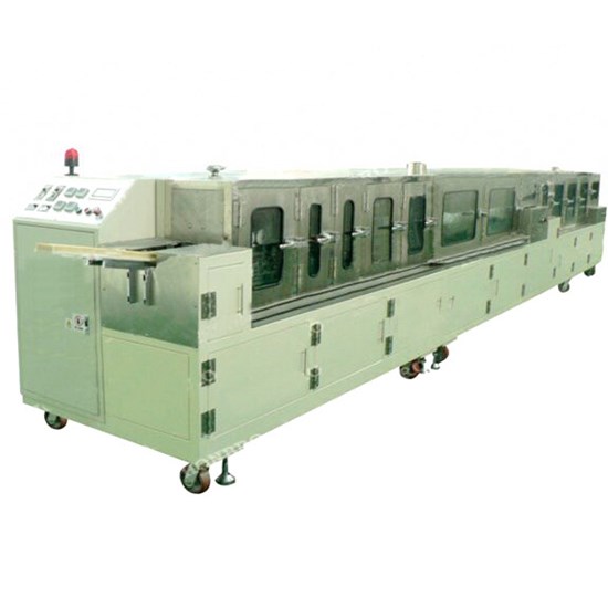 เครื่องทำความสะอาดแบตเตอรี่อัตโนมัติสำหรับเซลล์กระบอกสูบพร้อมระบบควบคุม PLC