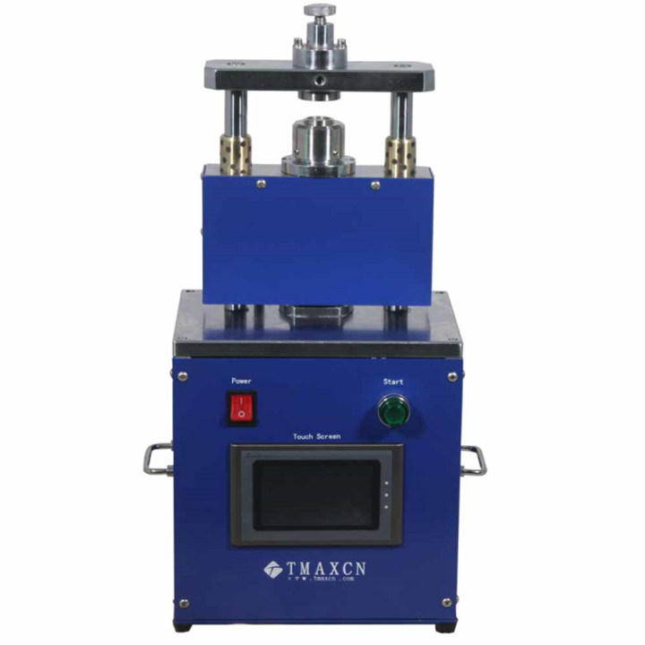 เครื่องจีบเหรียญแบบเซลล์เหรียญ เครื่องจีบเหรียญสำหรับ CR20XX สำหรับการปิดผนึกและถอดชิ้นส่วนเซลล์เหรียญ