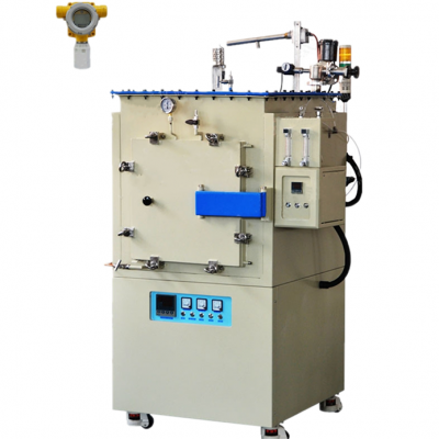 เตาเผาบรรยากาศไฮโดรเจน H2 อุณหภูมิสูง 1700C