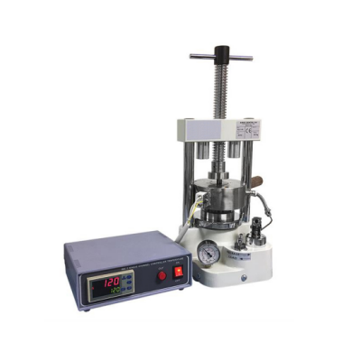 เครื่องอัดไฮดรอลิกแบบแมนนวล 0-15T พร้อมอุณหภูมิการทำงาน 50-250C