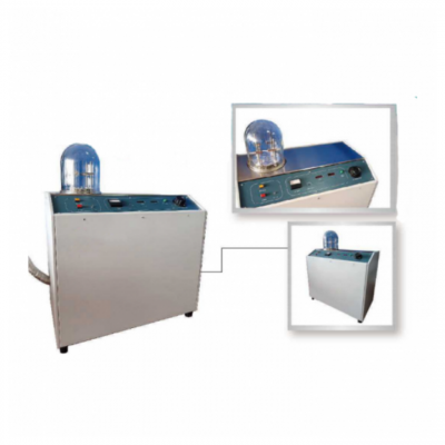 เครื่องเคลือบคาร์บอนระเหยความร้อนแบบตั้งโต๊ะสำหรับห้องปฏิบัติการพร้อมปั๊มสุญญากาศแบบหมุน