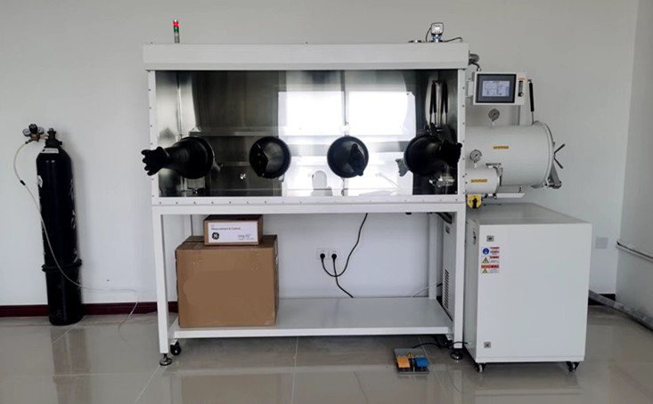 กล่องใส่ถุงมือแบบสองสถานี