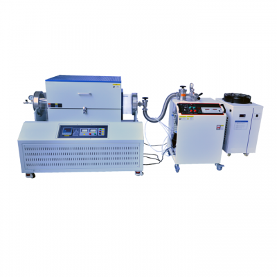 เตาเผาหลอดควอทซ์สุญญากาศชนิด 1200 พร้อมโซนทำความร้อนท่อขนาด 350 มม.