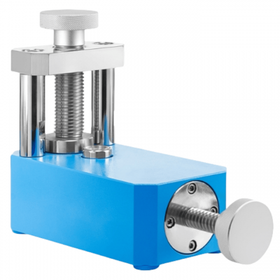 เครื่องอัดไฮดรอลิกแบบใช้มือขนาดพกพา 30Mpa 2T พร้อมแม่พิมพ์อินฟราเรด 7 มม. เสริม ใช้สำหรับตรวจจับที่ติดตั้งบนยานพาหนะ