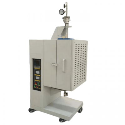 เตาเผาแบบท่อแนวตั้งประหยัดพลังงานสูญญากาศอัตโนมัติ 1200C พร้อมฟังก์ชันควบคุมอุณหภูมิสูง