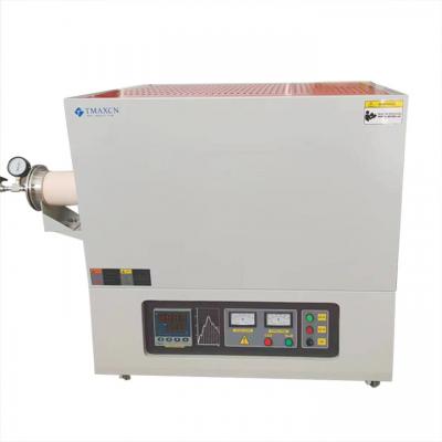 เตาเผาแบบหลอดโซนเดียว Lab 1400C ใช้แท่งคาร์บอนซิลิกอนเป็นองค์ประกอบความร้อน