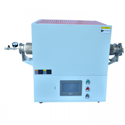 เตาเผาไฟฟ้าแบบท่อ 12 กิโลวัตต์ 1800C พร้อมปั๊มสุญญากาศและบอลวาล์ว