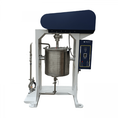 เครื่องบดแบบลูกบอลกวนความจุขนาดใหญ่สแตนเลส Lab 304 พร้อมปั๊มแยกลม