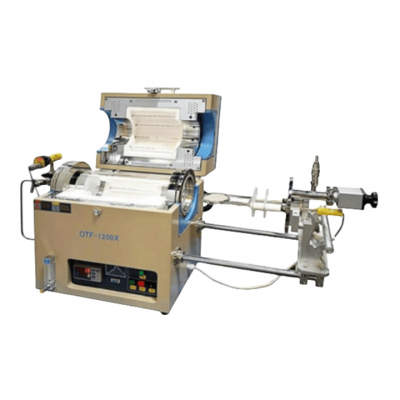 เตาเผา RTP โซนทำความร้อน 300 มม. 1200C พร้อมปั๊มสุญญากาศและตัวควบคุมอุณหภูมิ