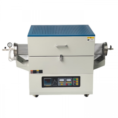 เตาเผาแบบท่อโซนทำความร้อนเดี่ยว 1100C 1200C พร้อมเส้นผ่านศูนย์กลางท่อ 150 มม.