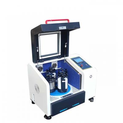 เครื่องบดลูกเหล็กแนวตั้งขนาดเล็กน้ำหนักเบาระดับไฮเอนด์สำหรับห้องปฏิบัติการ