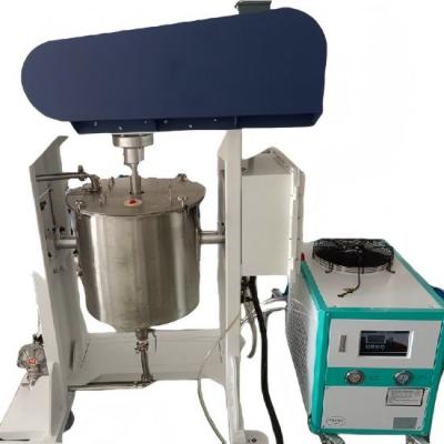 เครื่องบดลูกเหล็กกวน 100 ลิตร พร้อมระบบควบคุมความเร็วความถี่แบบแปรผัน