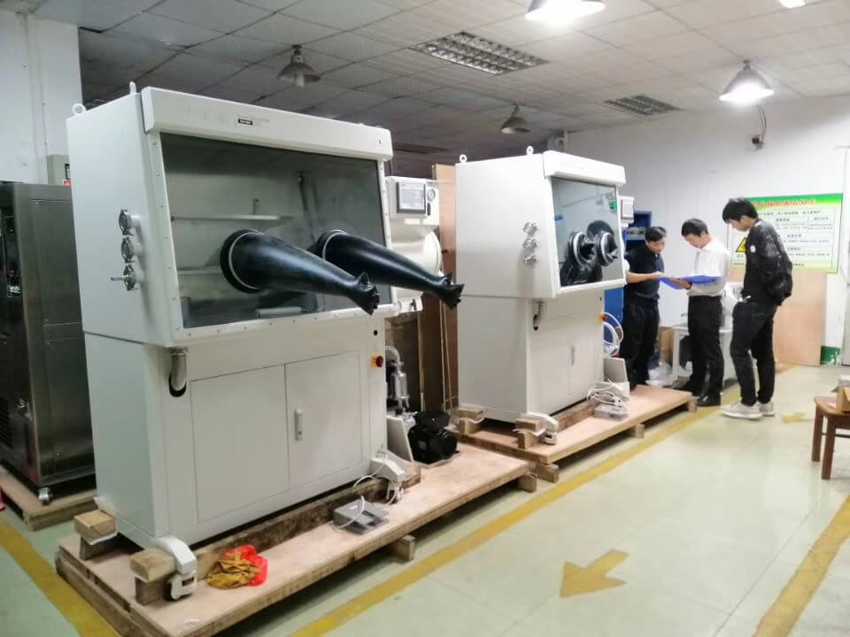 สายการผลิตเครื่องจักรห้องแล็ปแบตเตอรี่หลายสายเสร็จสมบูรณ์แล้ว